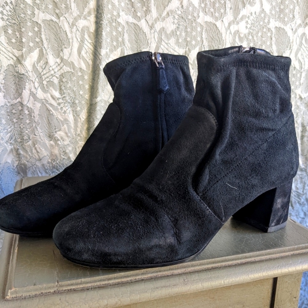 Prada Suede Sock Booties